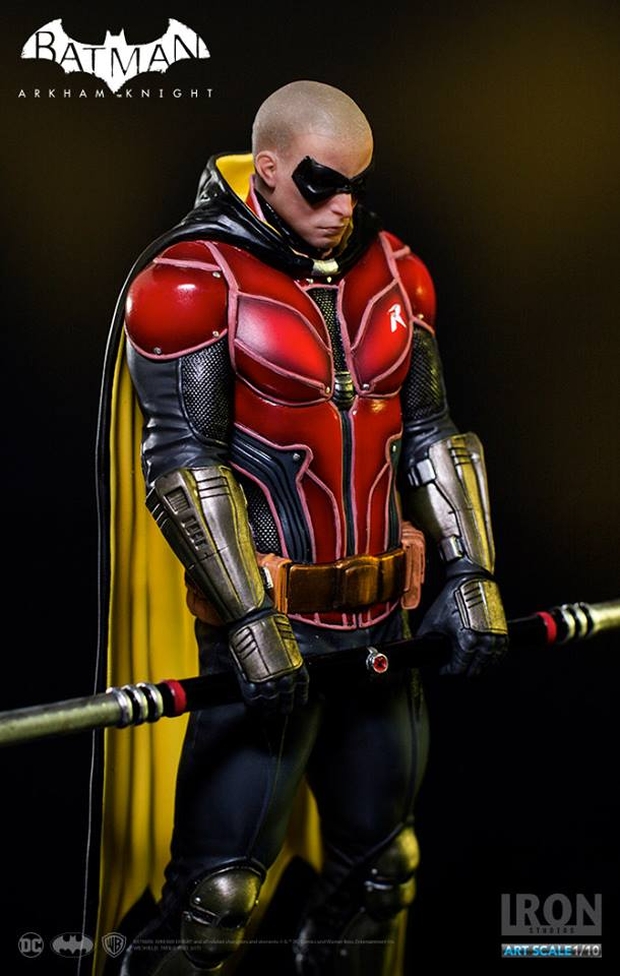 IRON STUDIOS: BATMAN ARKHAM KNIGHT ROBIN Art scale 1/10 Iron-studiso-robin-arkahm-art-scale-03