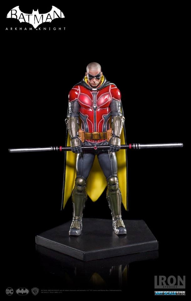 IRON STUDIOS: BATMAN ARKHAM KNIGHT ROBIN Art scale 1/10 Iron-studiso-robin-arkahm-art-scale-09