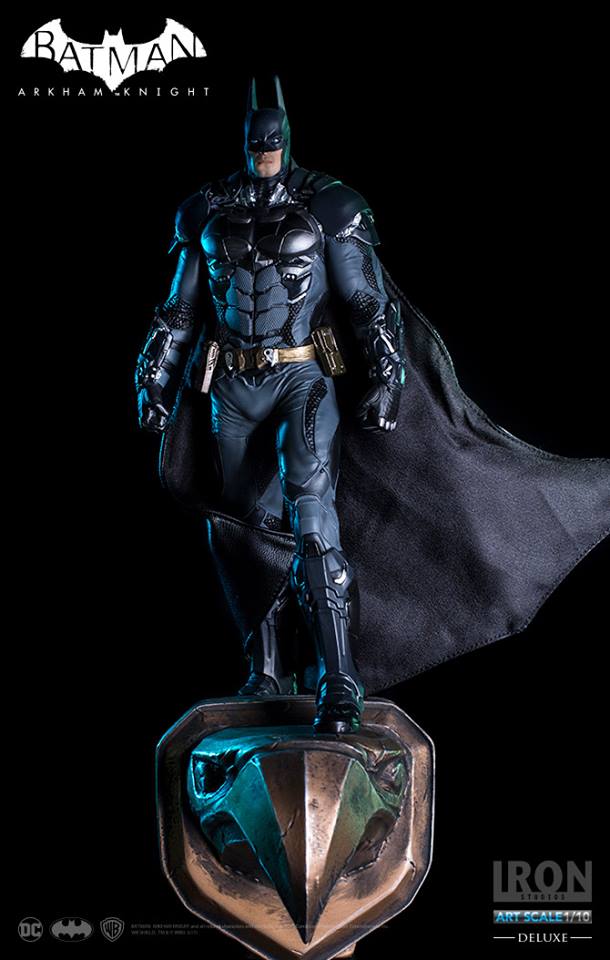 IRON STUDIOS: BATMAN ARKHAM KNIGHT BATMAN deluxe Art scale 1/10 Bataman-arkham-night-art-scale-13