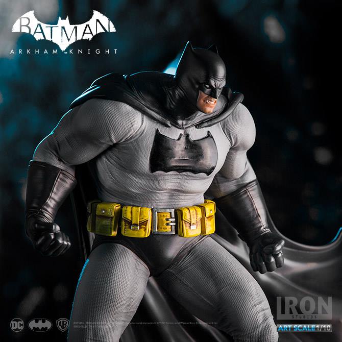 IRON STUDIOS: BATMAN ARKHAM KNIGHT THE DARK KNIGHT Art scale 1/10 Batman-the-dark-knight-dlc-art-scale-01