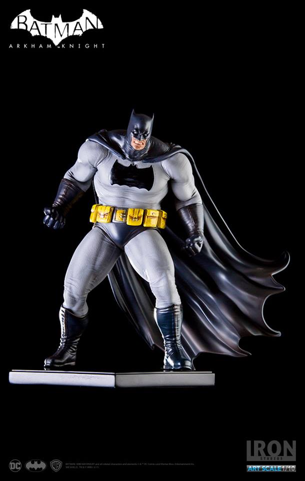 IRON STUDIOS: BATMAN ARKHAM KNIGHT THE DARK KNIGHT Art scale 1/10 Batman-the-dark-knight-dlc-art-scale-02