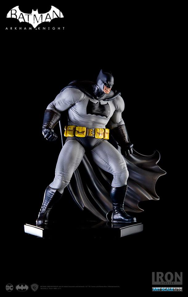 IRON STUDIOS: BATMAN ARKHAM KNIGHT THE DARK KNIGHT Art scale 1/10 Batman-the-dark-knight-dlc-art-scale-03