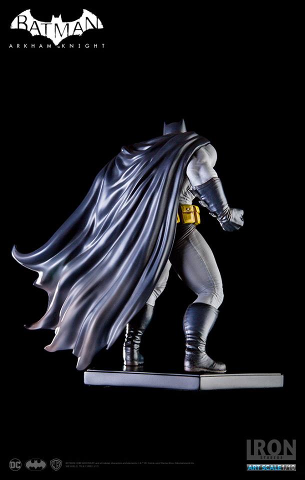 IRON STUDIOS: BATMAN ARKHAM KNIGHT THE DARK KNIGHT Art scale 1/10 Batman-the-dark-knight-dlc-art-scale-06