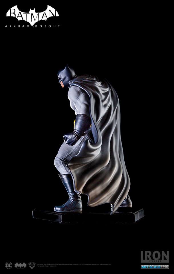 IRON STUDIOS: BATMAN ARKHAM KNIGHT THE DARK KNIGHT Art scale 1/10 Batman-the-dark-knight-dlc-art-scale-08