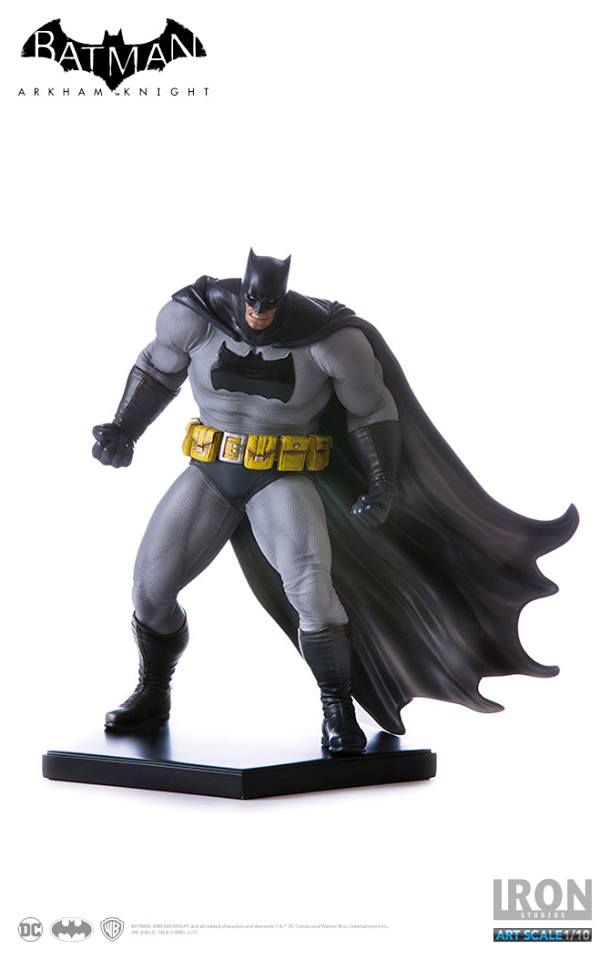 IRON STUDIOS: BATMAN ARKHAM KNIGHT THE DARK KNIGHT Art scale 1/10 Batman-the-dark-knight-dlc-art-scale-10
