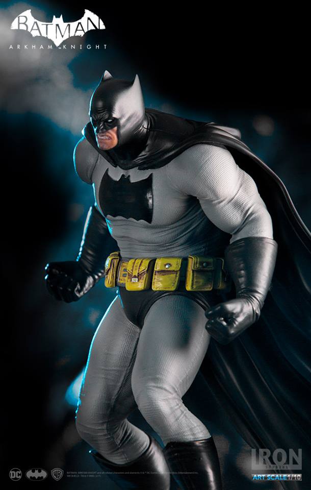 IRON STUDIOS: BATMAN ARKHAM KNIGHT THE DARK KNIGHT Art scale 1/10 Batman-the-dark-knight-dlc-art-scale-15