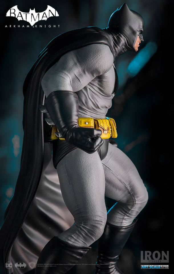 IRON STUDIOS: BATMAN ARKHAM KNIGHT THE DARK KNIGHT Art scale 1/10 Batman-the-dark-knight-dlc-art-scale-19