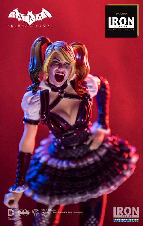 IRON STUDIOS: BATMAN ARKHAM KNIGHT HARLEY QUINN Art scale 1/10 Harley-quinn-arkham-knight-art-scale-iron-studios-02