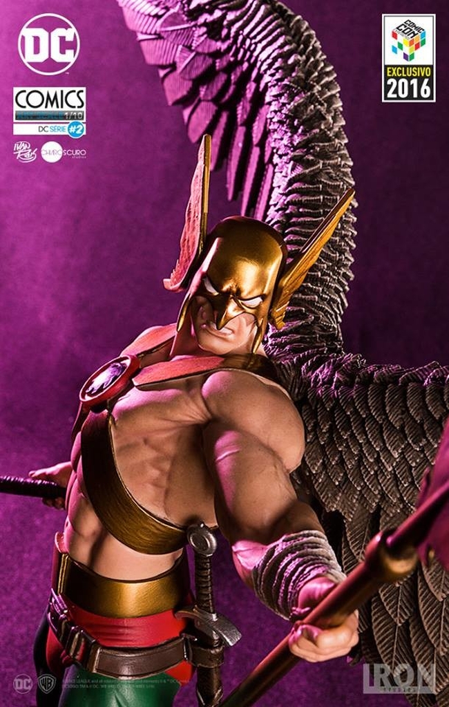 IRON STUDIOS: HAWKMAN exclusive CCXP 2016 art scale 1/10  Hawkman-iron-studios-art-scale-03