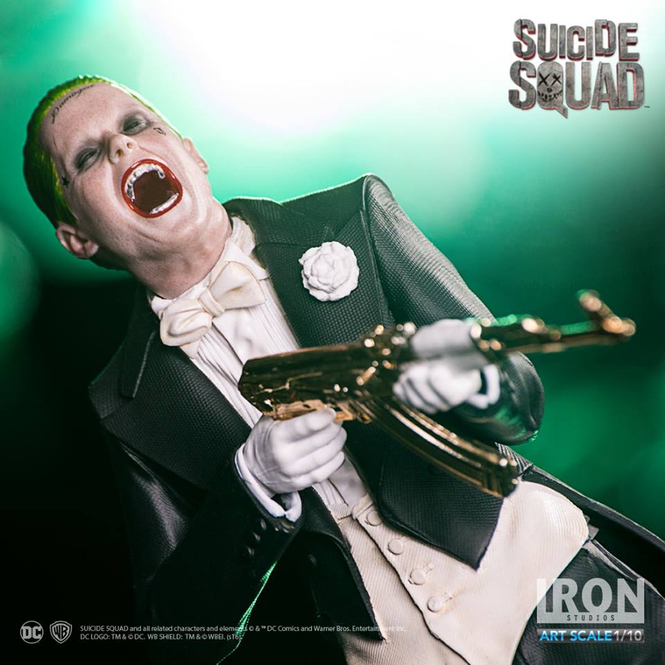 IRON STUDIOS: SUICIDE SQUAD THE JOKER Art scale 1/10 Joker-suicide-squad-art-scale-iron-studios-01