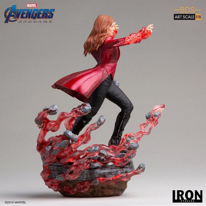 IRON STUDIOS : Avengers: Endgame – Scarlet Witch Statue Iron-Studios-Scarlet-Witch-007