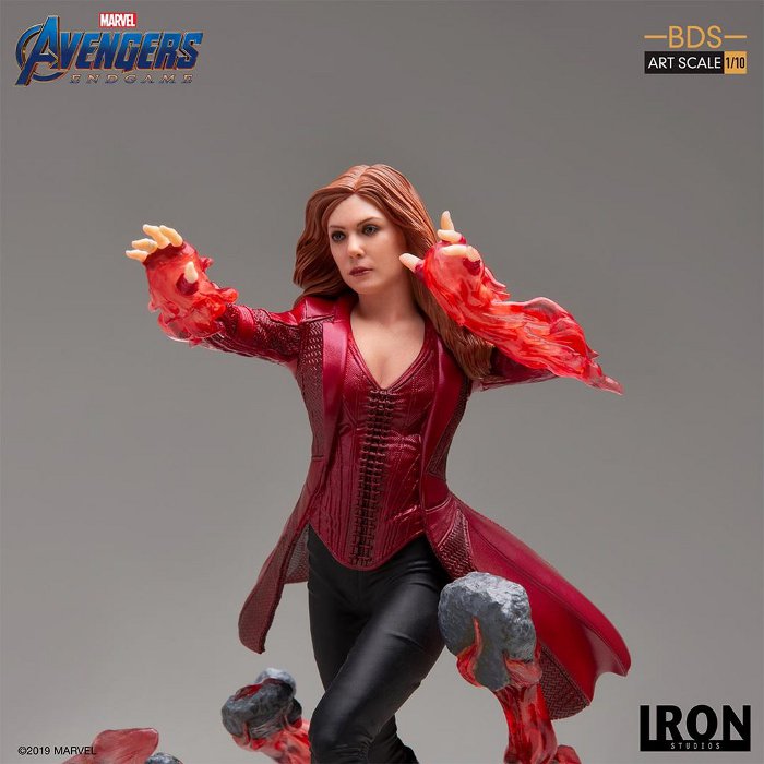 IRON STUDIOS : Avengers: Endgame – Scarlet Witch Statue Iron-Studios-Scarlet-Witch-008