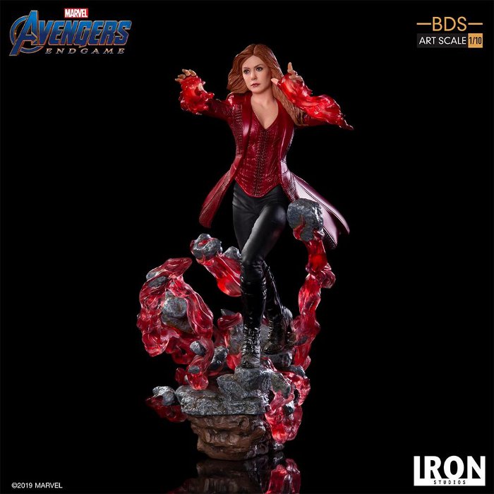 IRON STUDIOS : Avengers: Endgame – Scarlet Witch Statue Iron-Studios-Scarlet-Witch-015