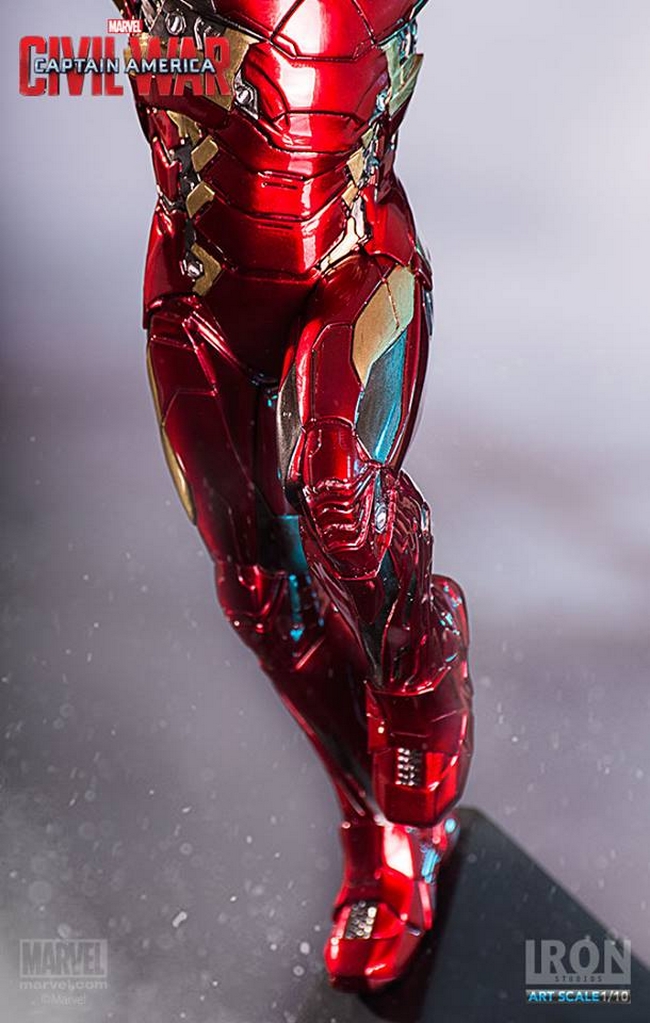 IRON STUDIOS: IRON MAN CIVIL WAR Art scale 1/10  Iron-man-civil-war-iron-studios-08