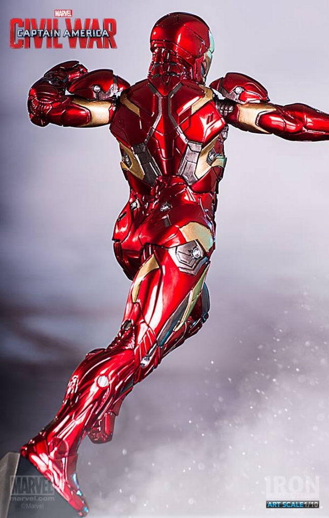 IRON STUDIOS: IRON MAN CIVIL WAR Art scale 1/10  Iron-man-civil-war-iron-studios-09