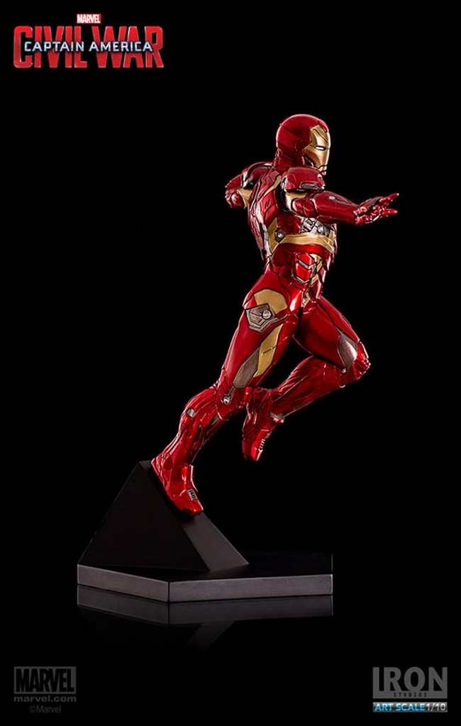 IRON STUDIOS: IRON MAN CIVIL WAR Art scale 1/10  Iron-man-civil-war-iron-studios-13