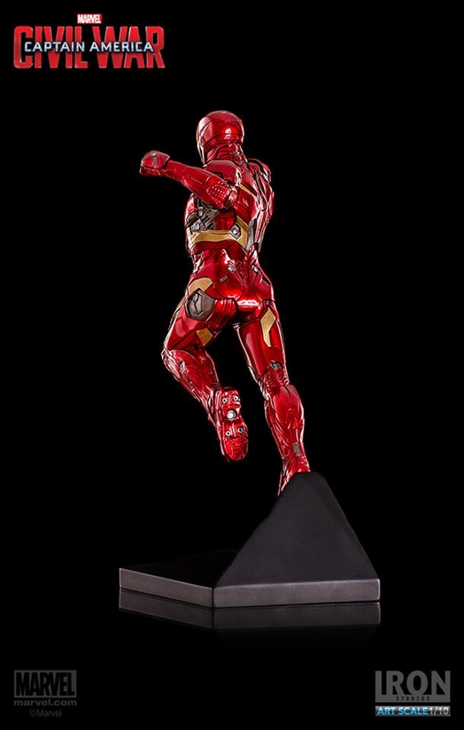 IRON STUDIOS: IRON MAN CIVIL WAR Art scale 1/10  Iron-man-civil-war-iron-studios-16