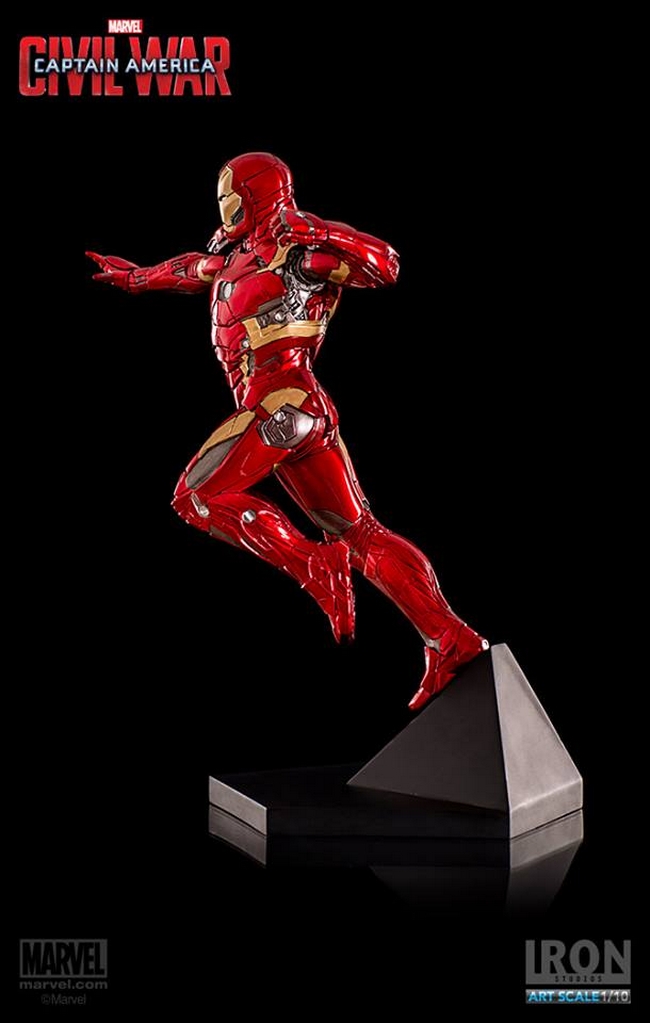 IRON STUDIOS: IRON MAN CIVIL WAR Art scale 1/10  Iron-man-civil-war-iron-studios-17