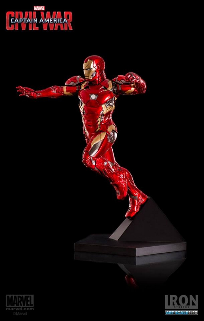 IRON STUDIOS: IRON MAN CIVIL WAR Art scale 1/10  Iron-man-civil-war-iron-studios-18