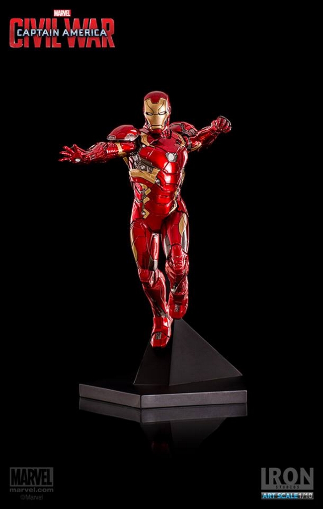 IRON STUDIOS: IRON MAN CIVIL WAR Art scale 1/10  Iron-man-civil-war-iron-studios-19