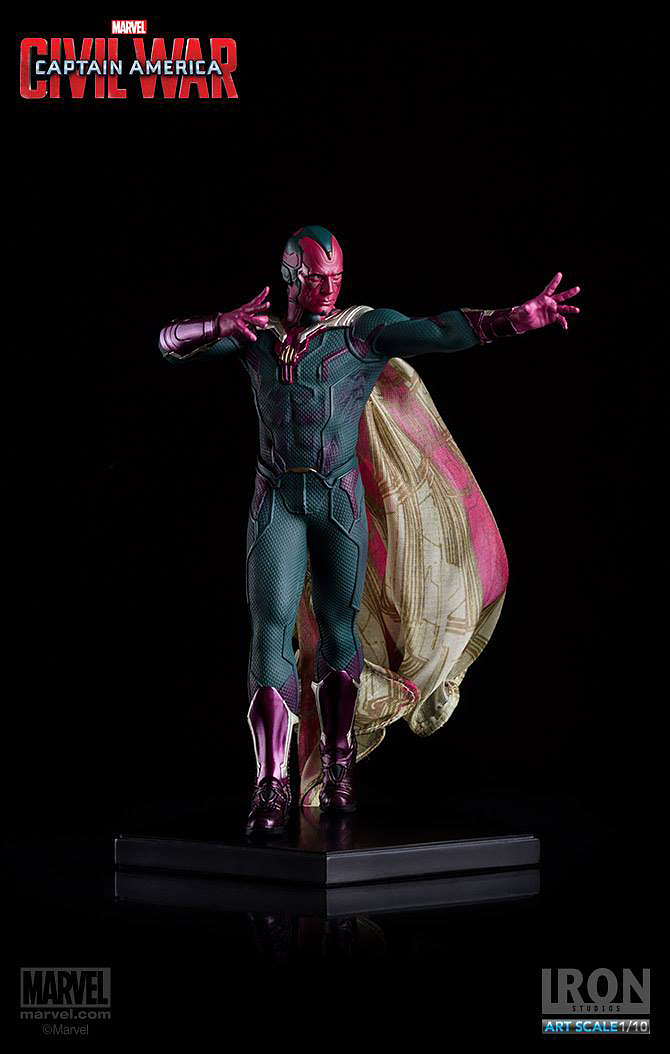 IRON STUDIOS: VISION Civil war Art scale 1/10 Iron-studios-Vision-civil-war-art-scale-12