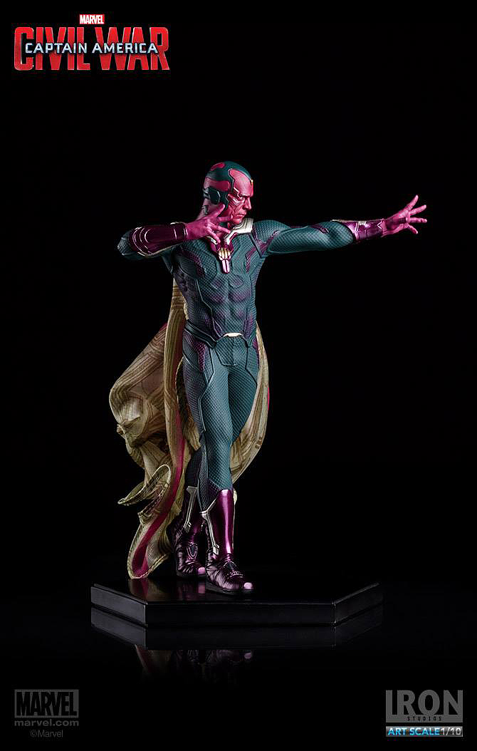 IRON STUDIOS: VISION Civil war Art scale 1/10 Iron-studios-Vision-civil-war-art-scale-13