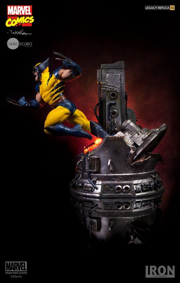 IRON STUDIOS: WOLVERINE LEGACY REPLICA 1/4    Iron-studios-Wolverine-legacy-02