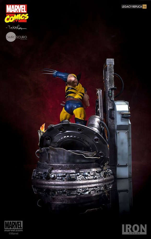 IRON STUDIOS: WOLVERINE LEGACY REPLICA 1/4    Iron-studios-Wolverine-legacy-03