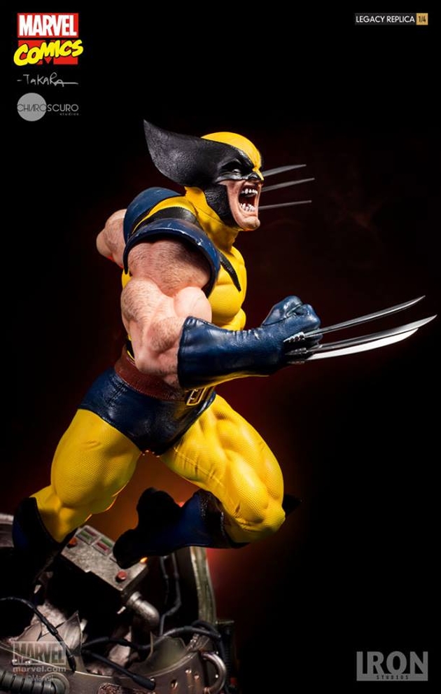 IRON STUDIOS: WOLVERINE LEGACY REPLICA 1/4    Iron-studios-Wolverine-legacy-04