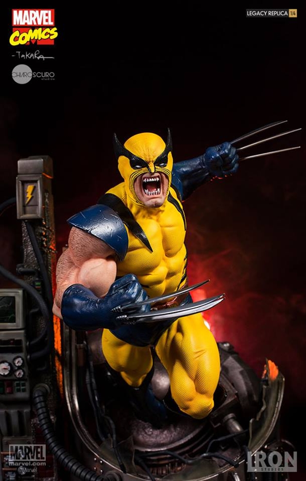 IRON STUDIOS: WOLVERINE LEGACY REPLICA 1/4    Iron-studios-Wolverine-legacy-11