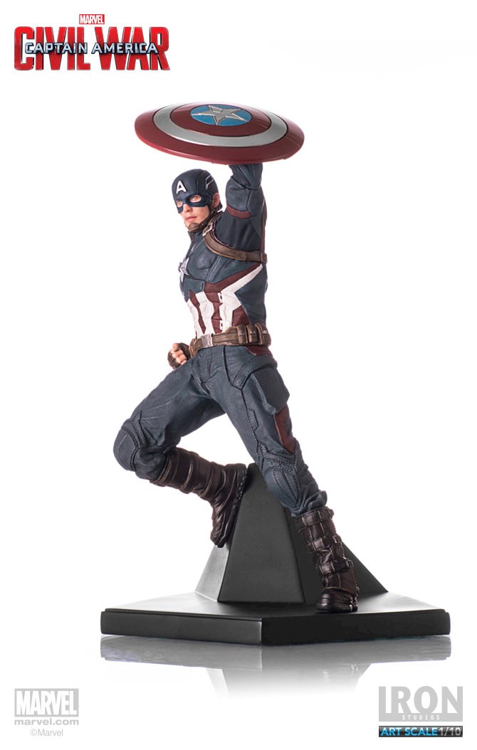 IRON STUDIOS: CAPTAIN AMERICA Civil war art scale 1/10 Iron-studios-captain-civil-war-art-scale-02