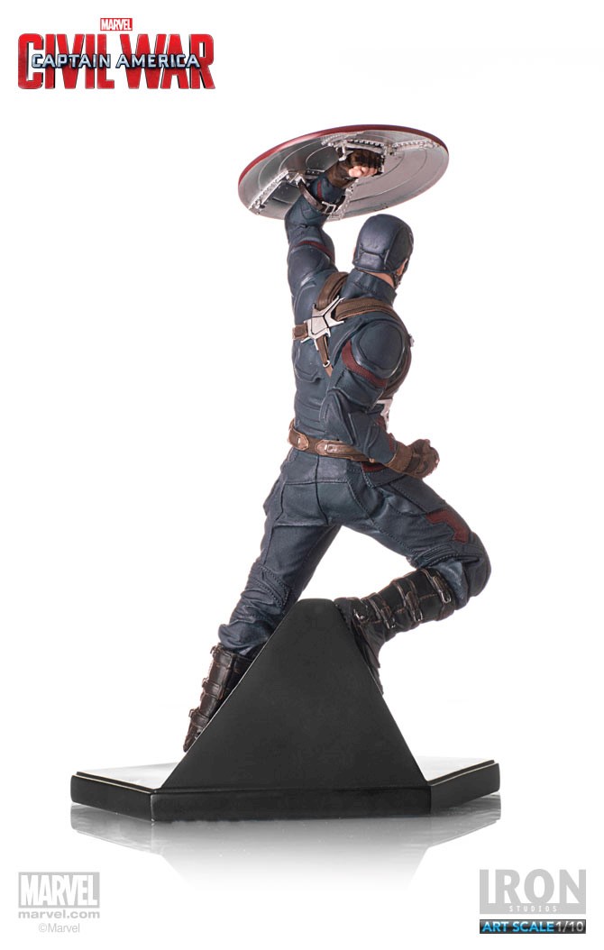 IRON STUDIOS: CAPTAIN AMERICA Civil war art scale 1/10 Iron-studios-captain-civil-war-art-scale-04