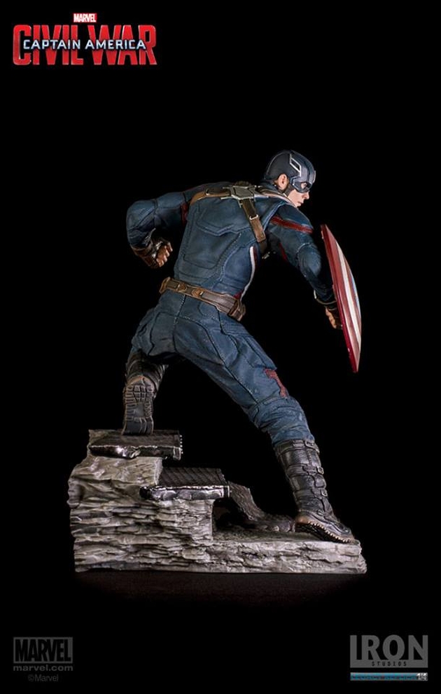 IRON STUDIOS: CAPTAIN AMERICA & ANT-MAN Civil war Legacy réplica 1/4 Iron-studios-captain-civil-war-legacy-15