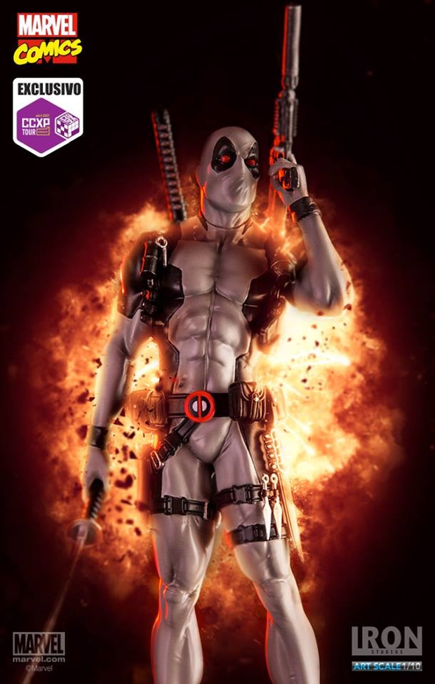 IRON STUDIOS: DEADPOOL X-FORCE Exclusive art scale 1/10  Iron-studios-deadpool-art-scale-01