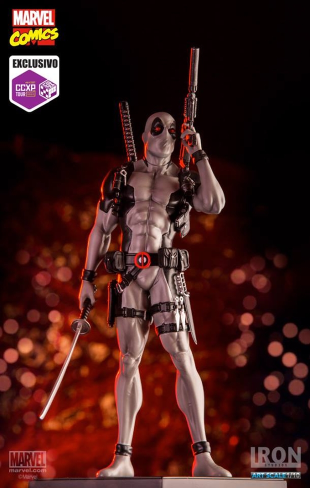 IRON STUDIOS: DEADPOOL X-FORCE Exclusive art scale 1/10  Iron-studios-deadpool-art-scale-02