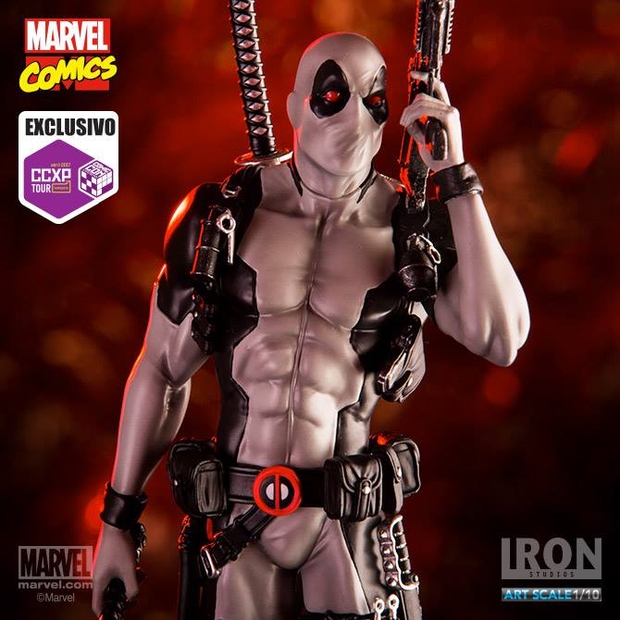 IRON STUDIOS: DEADPOOL X-FORCE Exclusive art scale 1/10  Iron-studios-deadpool-art-scale-09