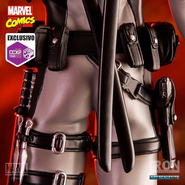 IRON STUDIOS: DEADPOOL X-FORCE Exclusive art scale 1/10  Iron-studios-deadpool-art-scale-11