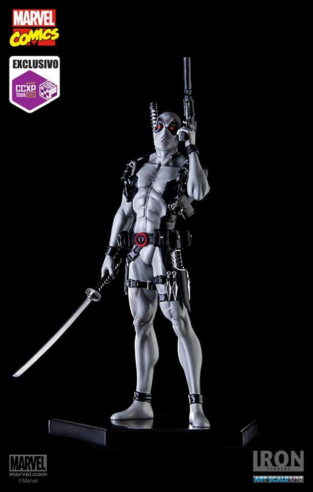 IRON STUDIOS: DEADPOOL X-FORCE Exclusive art scale 1/10  Iron-studios-deadpool-art-scale-12