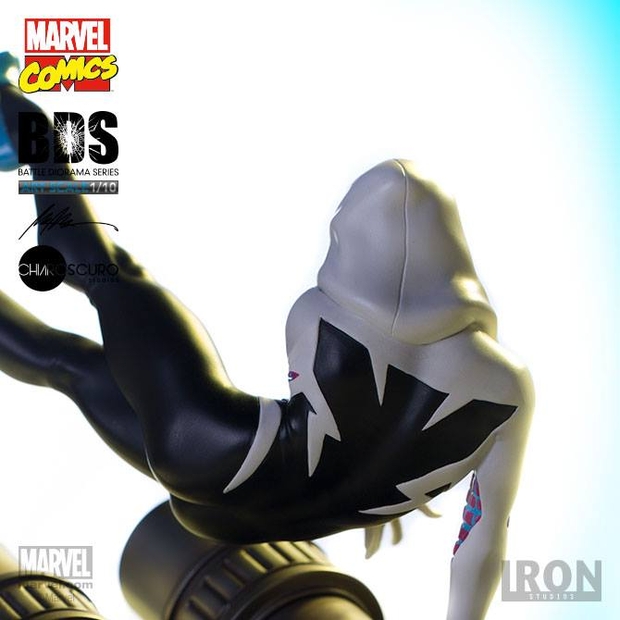 IRON STUDIOS: SPIDER GWEN BDS Art scale 1/10 Iron-studios-spider-gwen-art-02