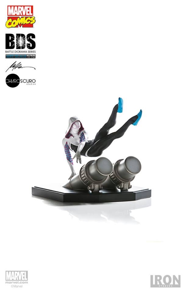 IRON STUDIOS: SPIDER GWEN BDS Art scale 1/10 Iron-studios-spider-gwen-art-15