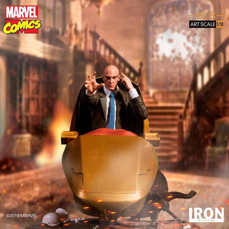 IRON STUDIOS : PROFESSOR X BDS 1/10 Professor-X-BDS-2