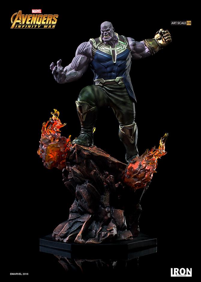 IRON STUDIOS: THANOS Infinity war Art scale 1/10  Thanos-infinty-war-iron-studios-002