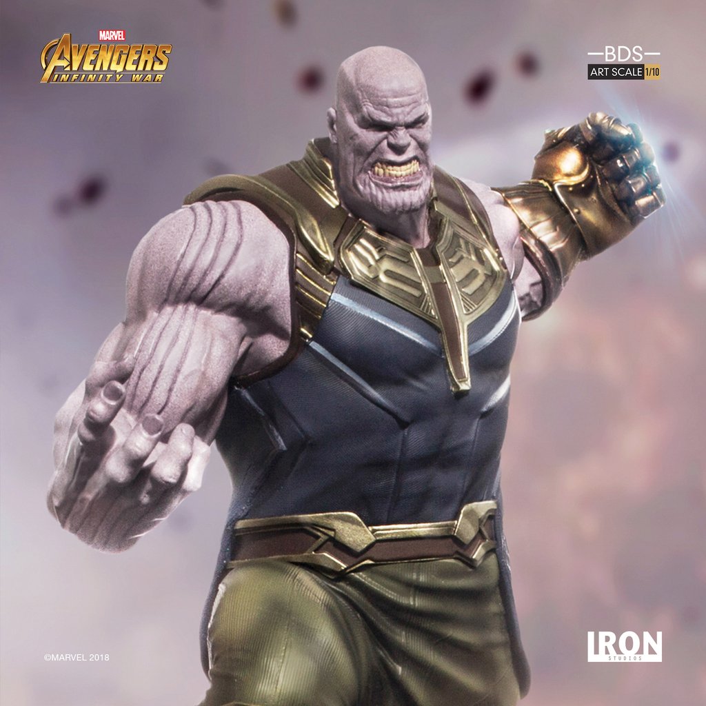 IRON STUDIOS: THANOS Infinity war Art scale 1/10  Thanos-infinty-war-iron-studios-05