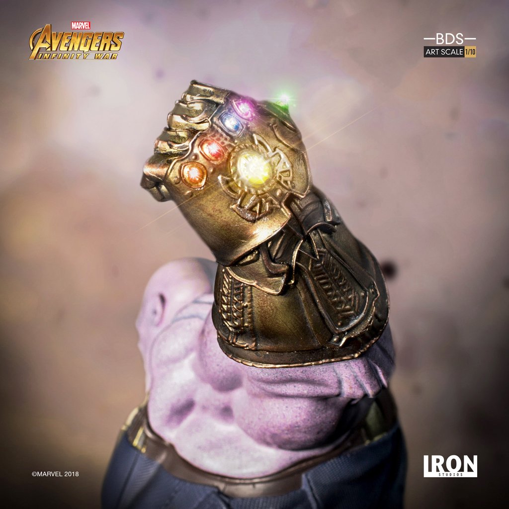 IRON STUDIOS: THANOS Infinity war Art scale 1/10  Thanos-infinty-war-iron-studios-07