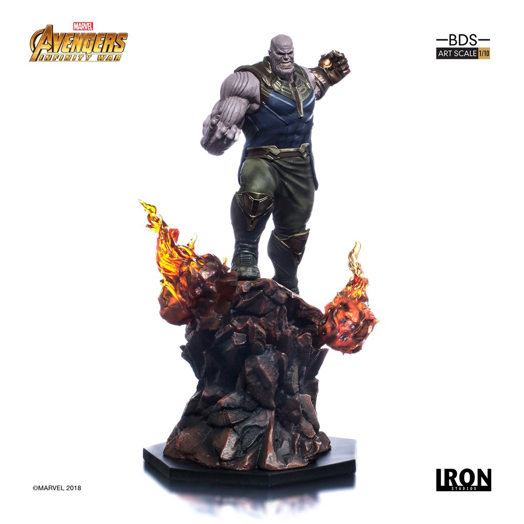 IRON STUDIOS: THANOS Infinity war Art scale 1/10  Thanos-infinty-war-iron-studios-10