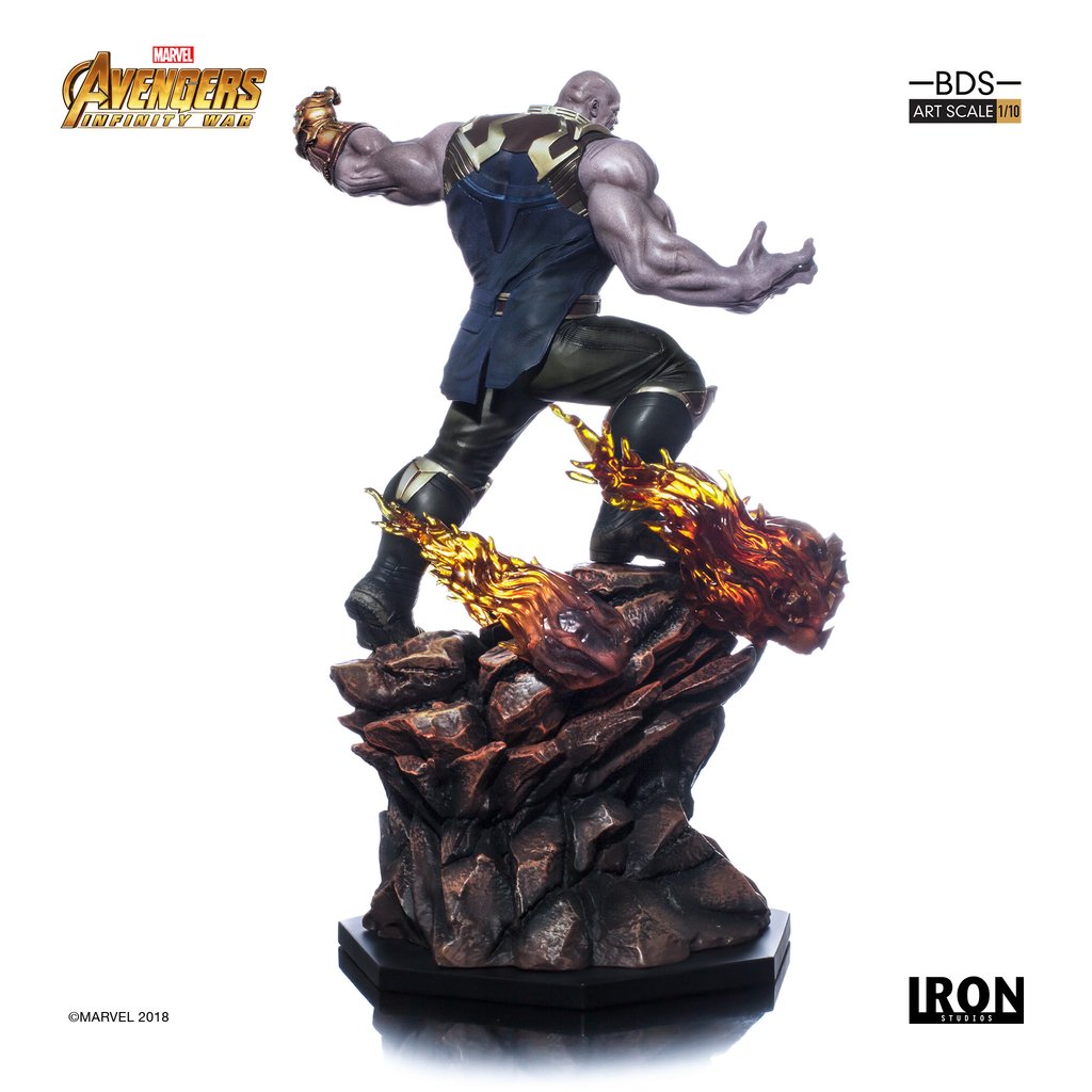 IRON STUDIOS: THANOS Infinity war Art scale 1/10  Thanos-infinty-war-iron-studios-11