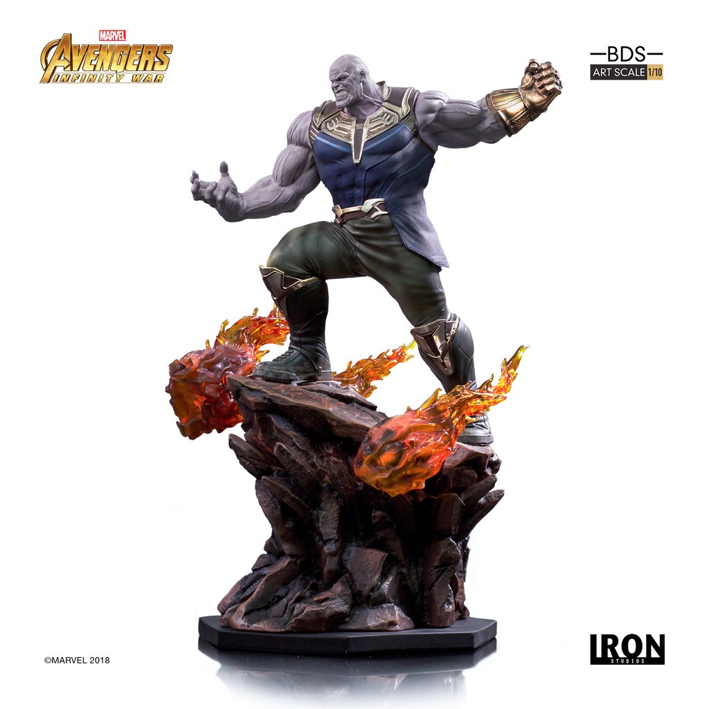 IRON STUDIOS: THANOS Infinity war Art scale 1/10  Thanos-infinty-war-iron-studios-12