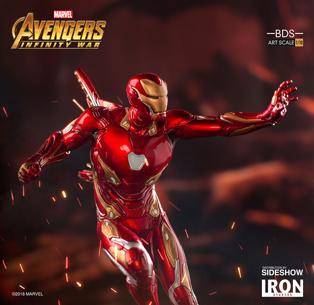 IRON STUDIOS: IRON MAN MARK L Infinity war BDS Art scale 1/10 Art-scale-iron-man-mark-xlviii-statue-iron-studios-08