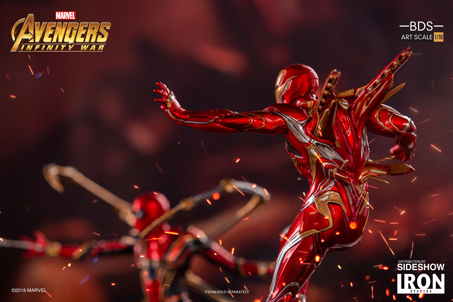 IRON STUDIOS: IRON MAN MARK L Infinity war BDS Art scale 1/10 Art-scale-iron-man-mark-xlviii-statue-iron-studios-18