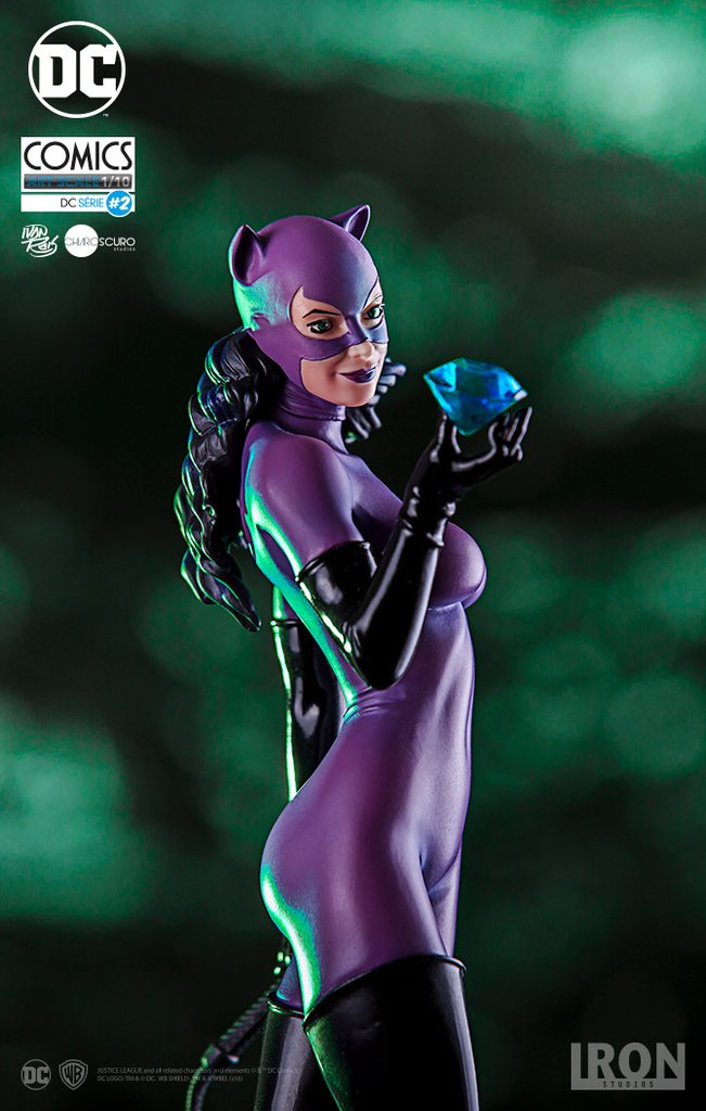 IRON STUDIOS: CATWOMAN Art scale 1/10  Catwoman-art-scale-iron-studios-04